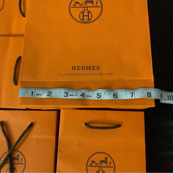 Lot of Hermés shopping bags. 2 sizes. - Picture 3 of 5